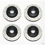 Wilwood 140-11727-D Rotor Kit Front/Rear-Drilled 65-82 Corvette C2/C3 (1Pc Rotors)