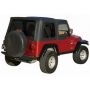 Rampage 99535 1997-2006 Jeep Wrangler(TJ) OEM Replacement Top - Black Diamond