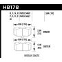 Hawk Performance HB178D.564 ER-1 Disc Brake Pad