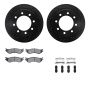 Dynamic Friction 8212-40172 Rotor Kit