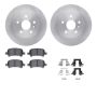 Dynamic Friction 6512-76422 Rotor Kit