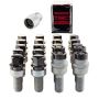 McGard (68020BK 14X1.5 MCG 5 LUG BOLT INSTALL KIT,RADIUS SEAT, BLACK W/WHL LKS-17MM HEX)