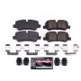 PowerStop Z23-1099 PowerStop - Z23 Daily Driver Carbon-Fiber Ceramic Brake Pads with Hardware Kit
