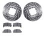 Dynamic Friction 7502-13001 Rotor Kit