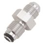 Russell 648020 Performance -6 AN (male to 9/16in-18 O-ring seal) Power Steering Adapter. Clear anodized