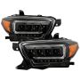 SPYDER 5088376 Multi-Beam High-Power LED Module Equipped Headlights - Black