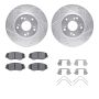 Dynamic Friction 7512-59046 Rotor Kit