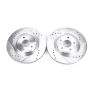 PowerStop AR82140XPR PowerStop Evolution Performance Drilled, Slotted & Plated Brake Rotor Pair