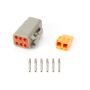 Turbosmart TS-0550-3126 eGate 6 Way Sensor Plug Kit (DTM Connector)