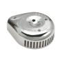 S&S Cycle 17-0004 Slasher Slotted Air Cleaner Cover For Super E/G Carbs - Chrome