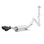 Mishimoto MMEXH-FIST-14BK 14-16 Ford Fiesta ST 1.6L 2.5in Stainless Steel Cat-Back Exhaust w/ Black Tips