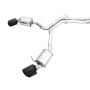 AWE Tuning 3015-33118 Audi B9 RS 5 Sportback Touring Edition Exhaust-Resonated- Diamond Black RS Style Tips