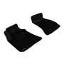 3D MAXpider 2008-2010 Dodge Challenger Kagu 1st Row Floormat - Black