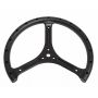 JOES RACING PRODUCTS JOE13505-B 11in Steering Wheel QM Aluminum Black