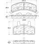 StopTech Street Touring 88-91 GMC/Chevy C1200/C2500/K1500/K2500 Front Brake Pads