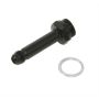 FRAGOLA FRG491975-BL Carb Adapter Fitting #6 x 7/8-20 3in Long Blk