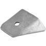 ALLSTAR PERFORMANCE ALL60027 Gusset Tabs 4pk Flat Mount 1/4in Hole
