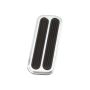 LOKAR LOKBAG-6085 Billet Throttle Pedal Pa d w/Rubber 73-UP GM P/U
