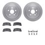 Dynamic Friction 6512-76235 Rotor Kit