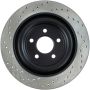 Stoptech 128.20022L Drilled Sport Brake Rotor