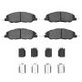 Dynamic Friction 1115-1463-01 Brake Pad Kt