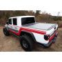 Rugged Ridge 13550.34 Armis Retractable Locking Bed Cover w/o Trail Rails 20-21 Jeep Gladiator JT