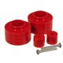 Prothane Jeep TJ 1.5-2in Lift Coil Spring Isolator - Red