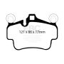 EBC Brakes DP32029C Redstuff Ceramic Low Dust Brake Pads