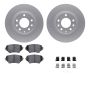 Dynamic Friction 4612-80003 Rotor Kit