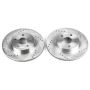 PowerStop JBR793XPR PowerStop Evolution Performance Drilled, Slotted & Plated Brake Rotor Pair