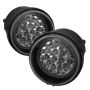 SPYDER 5015563 LED Fog Lights w/Switch - Clear