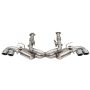 CORSA Performance 21103 Corsa 20-24 Corvette C8 3in Valved Cat-Back 4.5in Pol Quad Tips Fits Factory Perf Exhaust DeletesAFM
