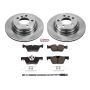 PowerStop KOE6657 OE Stock Replacement Low-Dust Ceramic Brake Pad and Rotor Kit