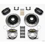 Wilwood 140-13205-D Dynapro Dust-Boot P/S Park Brake Kit Drilled Small Ford 2.66in Offset