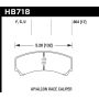 Hawk Performance HB718G.654 DTC-60 Disc Brake Pad