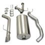 Corsa Performance 14573 3.0in. Cat-Back Single Rear Exit with Single 4.0in. Polished Pro-Series Tip