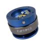 NRG Quick Release Gen 2.0 - Blue Body / Titanium Chrome Ring (5 Hole Base 5 Hole Top)