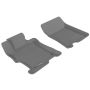 3D MAXpider 2008-2012 Honda Accord Kagu 1st Row Floormat - Gray