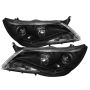 SPYDER 5042651 Projector Headlights - DRL - Black