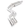 Stainless Works FTR10CBFTY 2011-14 Ford Raptor Exhaust Y-Pipe Mid Resonator Front Passenger Rear Tire Exit