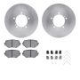 Dynamic Friction 6512-01067 Rotor Kit