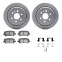 Dynamic Friction 4512-48145 Rotor Kit