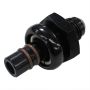 FRAGOLA FRG491986-BL 6an to Ford EFI .435 Shank Fitting Black