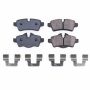 PowerStop 17-1309 PowerStop - Z17 Low-Dust Ceramic Brake Pads with Hardware