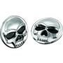 Kuryakyn 1491 Universal Zombie Medallions 2in Diameter Chrome