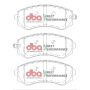 DBA 90-96 Nissan 240SX w/ABS SP Performance Front Brake Pads