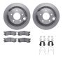 Dynamic Friction 6512-80160 Rotor Kit
