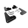 Rally Armor MF105-UR-BLK-WH Black Mud Flap/White Logo