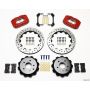 Wilwood 140-9507-DR Dynapro Radial Rear Kit 13.00in Drilled Red Nissan 350Z/Fiti G35