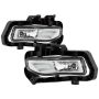 SPYDER 5087072 OEM Style Fog Lights W/OEM Fit Switch - Clear